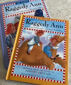 Raggedy Ann and Andy bundle of 2 books 
