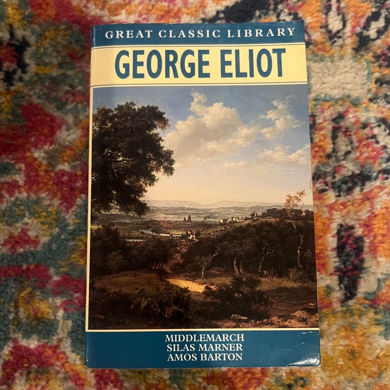 George Eliot Great Classic Library. Middlemarch/Silas Marner/Amos Barton VG