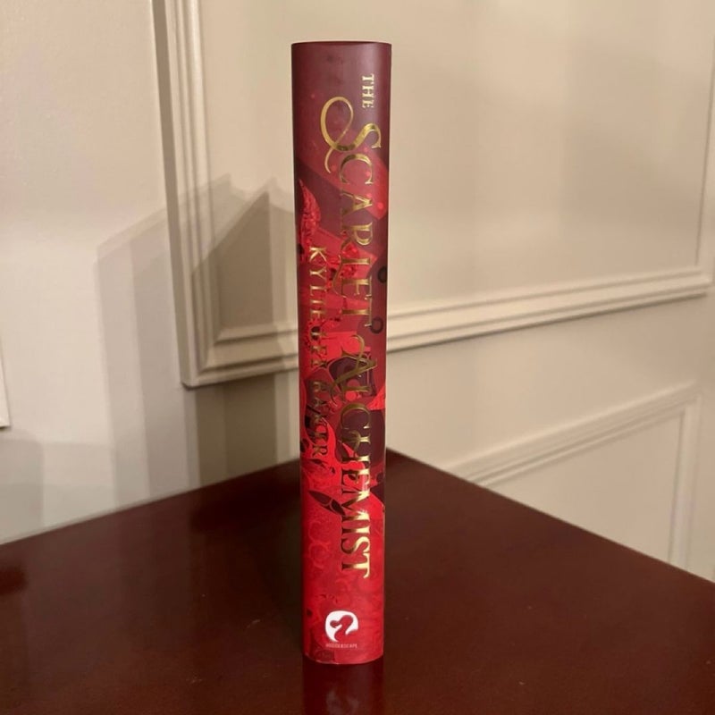 Fairyloot The Scarlett Alchemist (Signed with Sprayed Edges)