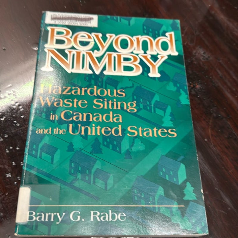 Beyond NIMBY