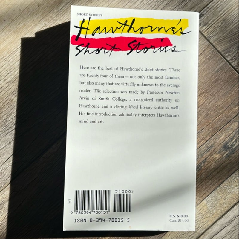 Hawthorne's Short Stories