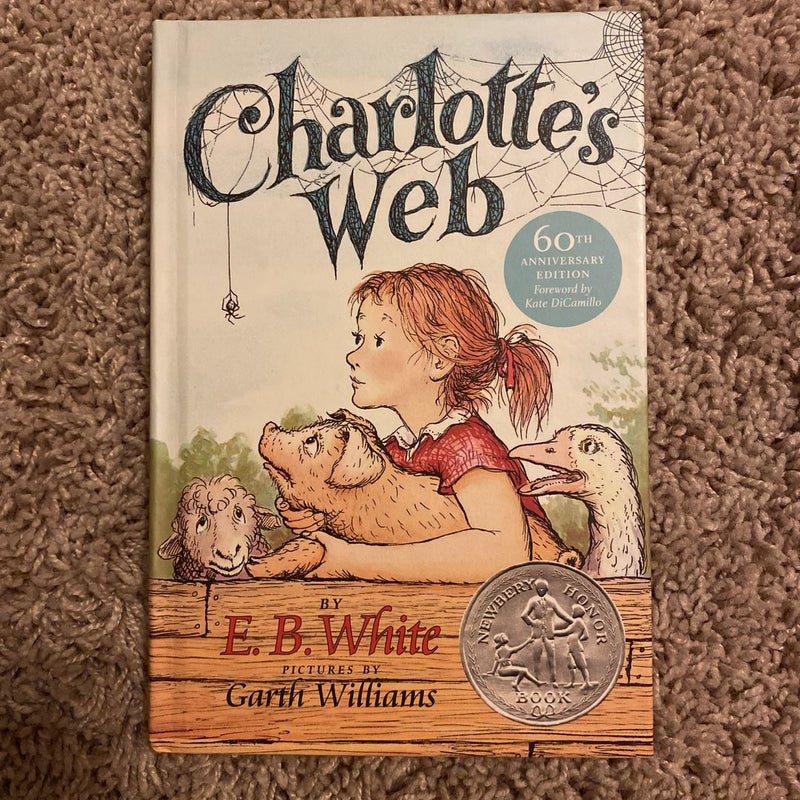 charlottes web book cover poster