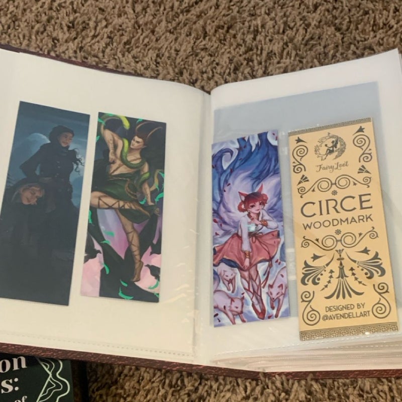 Owlcrate and fairyloot bookish items