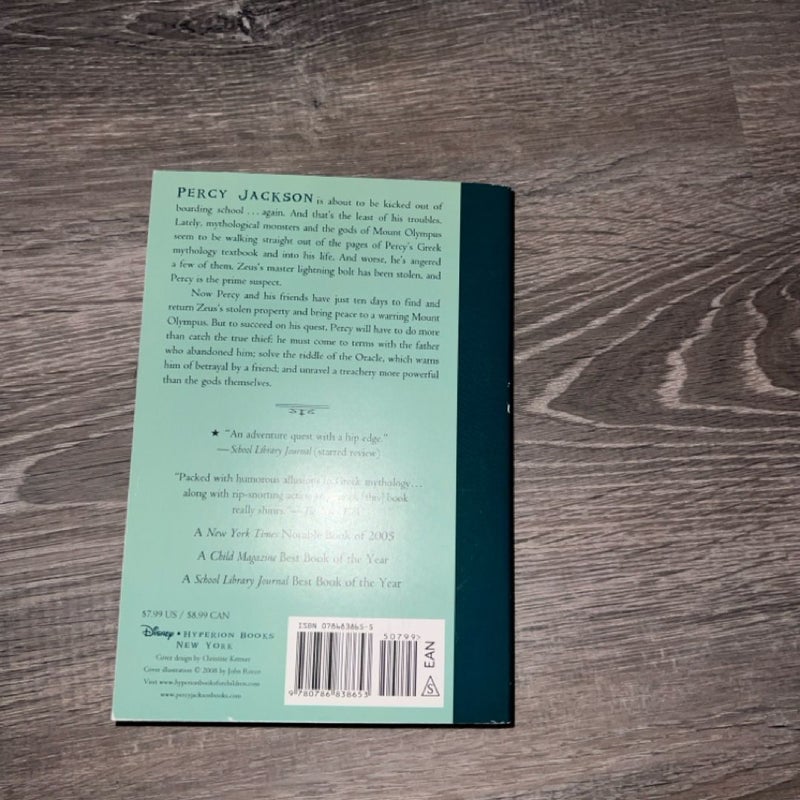 Percy Jackson and the Olympians, Book One the Lightning Thief (Percy Jackson and the Olympians, Book One)