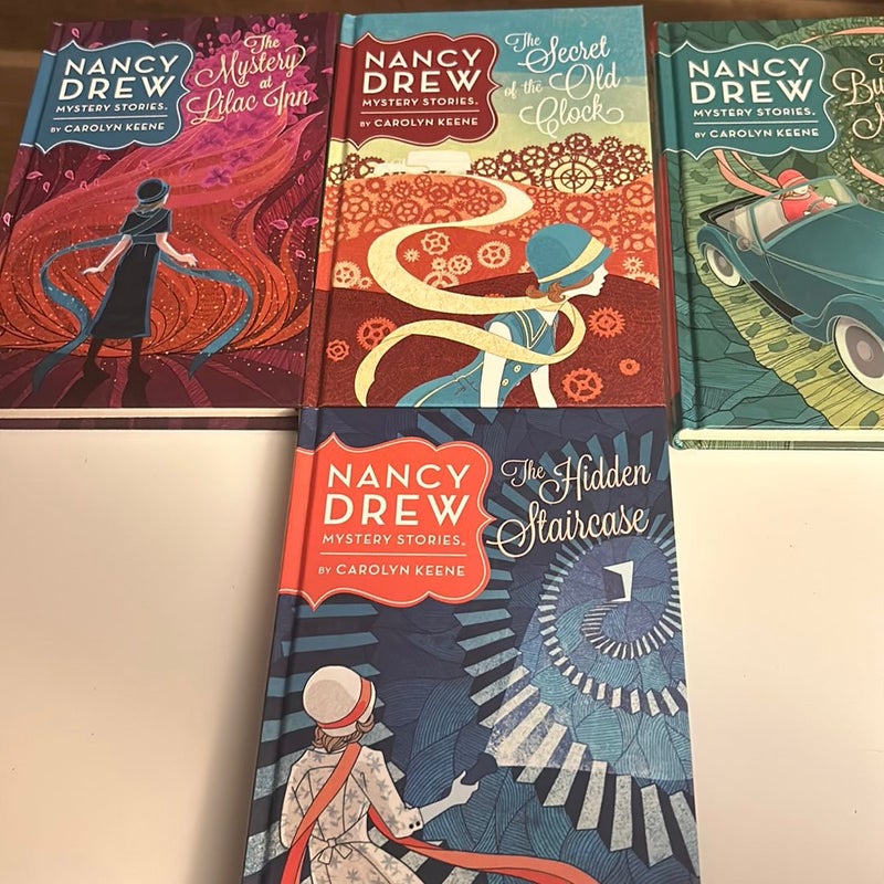 Nancy Drew Mystery Stories Books 1-4