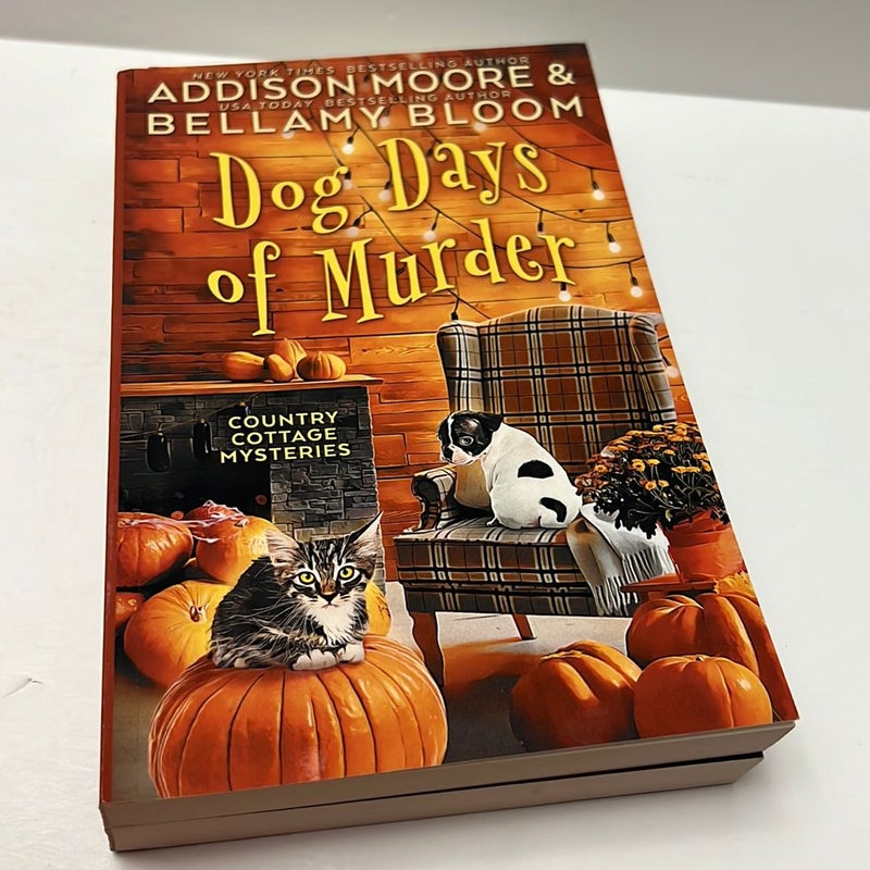 Dog Days of Murder & Santa Claws Calamity (Country Cottage Mystery, Boooks 2&3) 