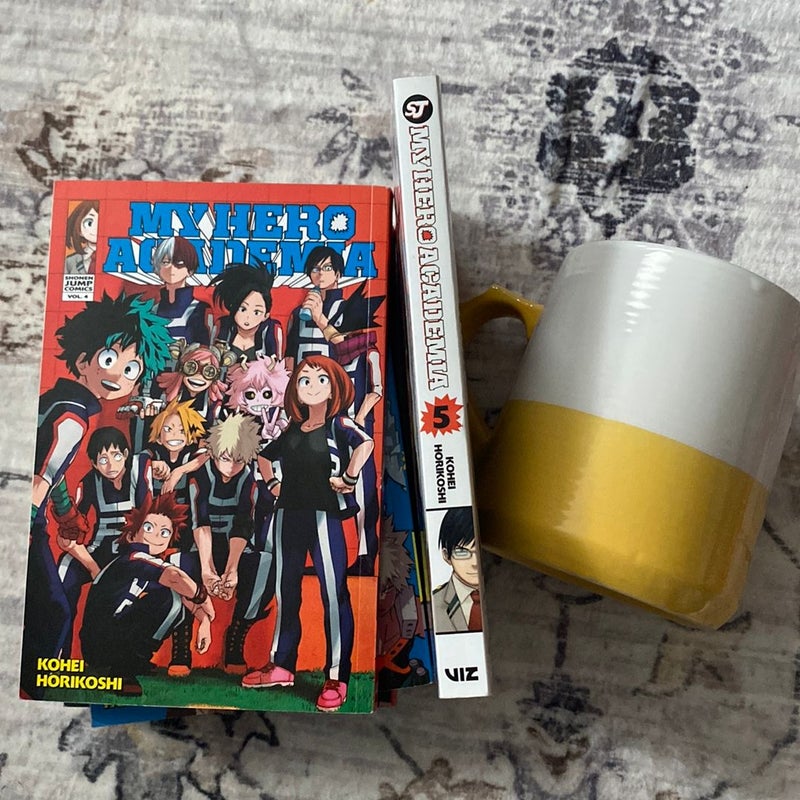 My Hero Academia Manga Lot Volumes 1-5 by Kohei Horikoshi VIZ