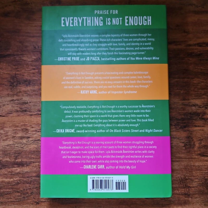 Everything Is Not Enough