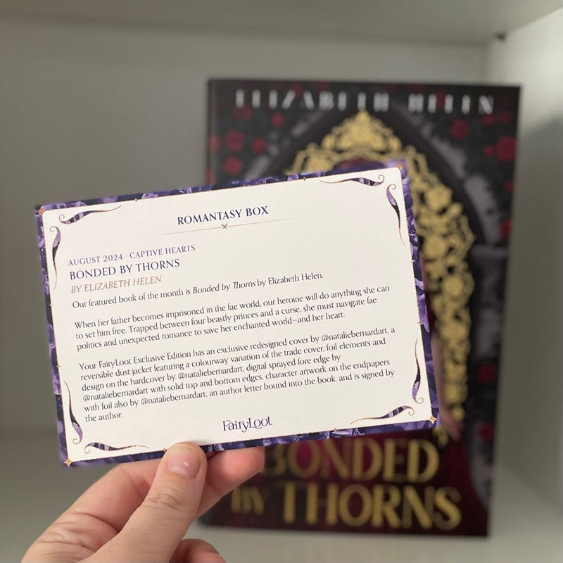 Bonded by Thorns Fairyloot Edition SIGNED