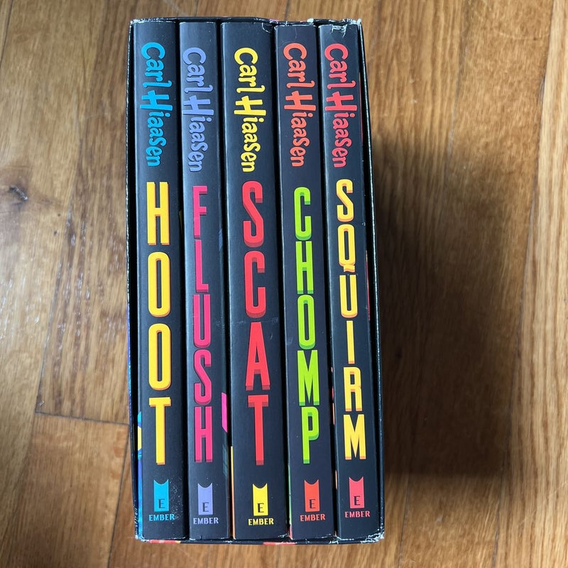 Hiaasen 5-Book Trade Paperback Box Set