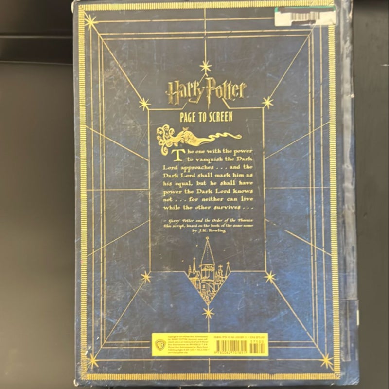 Harry Potter Page to Screen