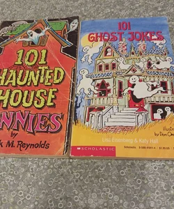 101 Haunted Houses znd 101 Ghost Stores. 2 book bundle