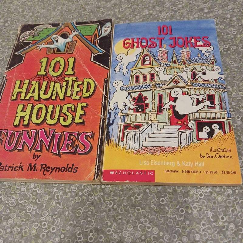 101 Haunted Houses znd 101 Ghost Stores. 2 book bundle