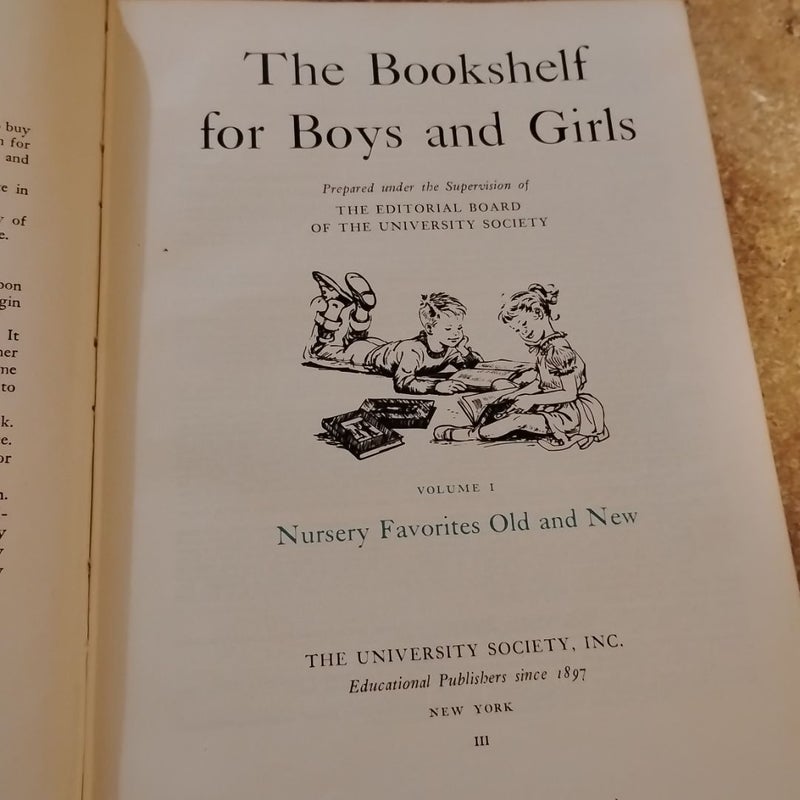 The Bookshelf for boys and girls