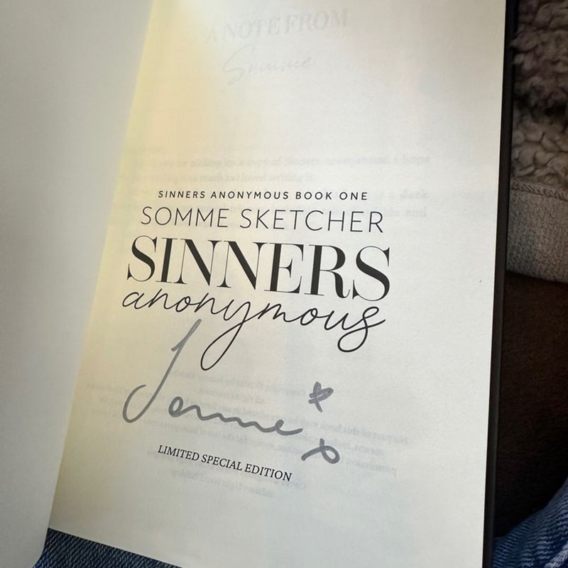 Sinners anonymous series 