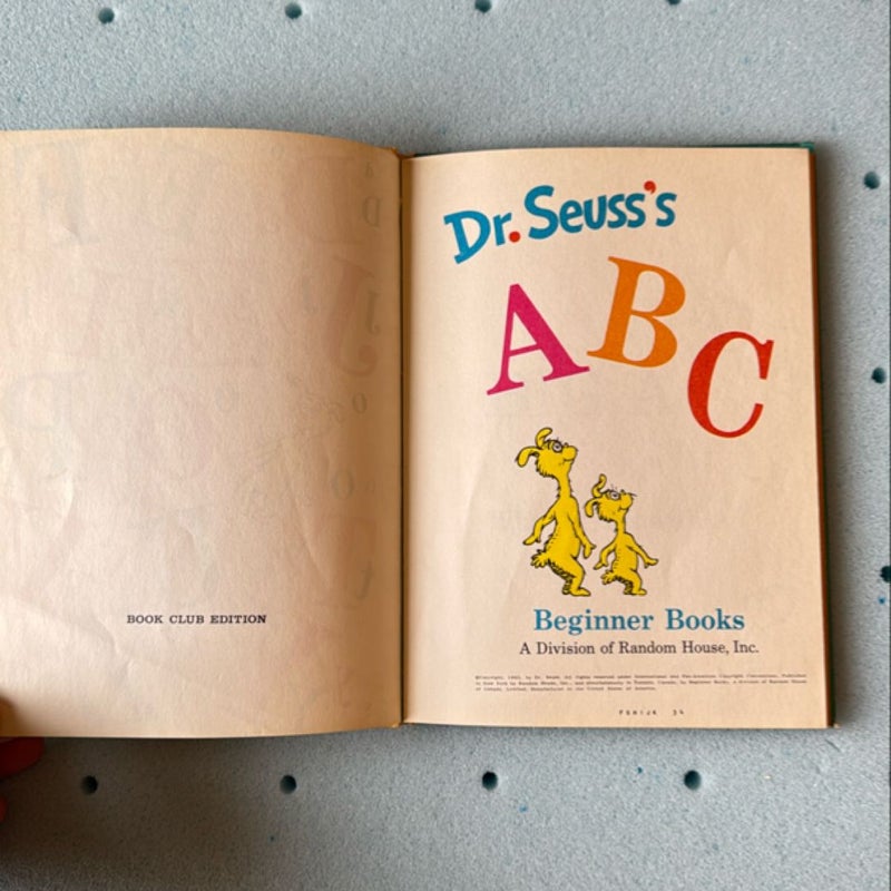 Dr. Seuss’s ABC