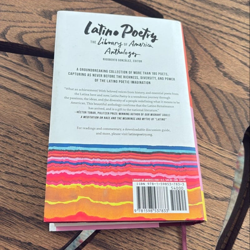 Latino Poetry: the Library of America Anthology (LOA #382)