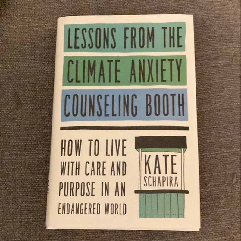 Lessons from the Climate Anxiety Counseling Booth