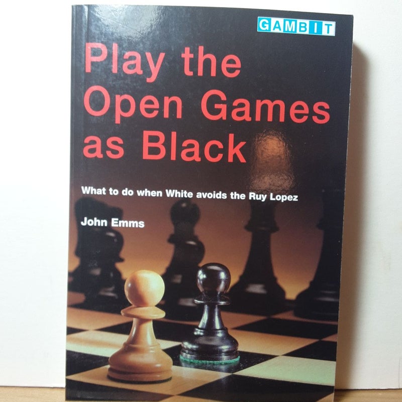 Play the Open Games as Black