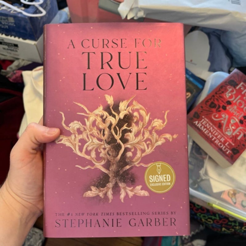 A Curse For True Love signed 