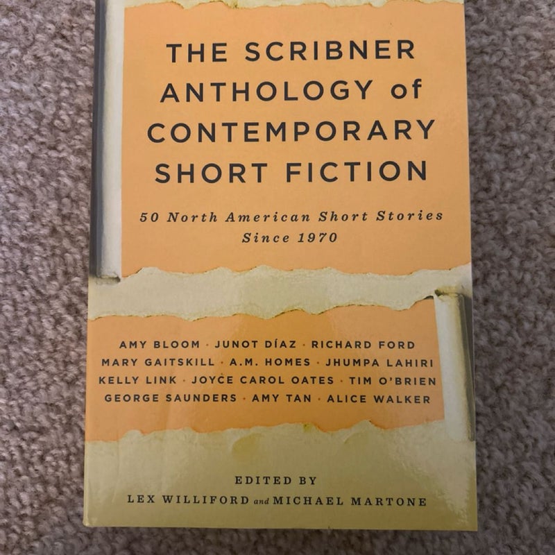 The Scribner Anthology of Contemporary Short Fiction