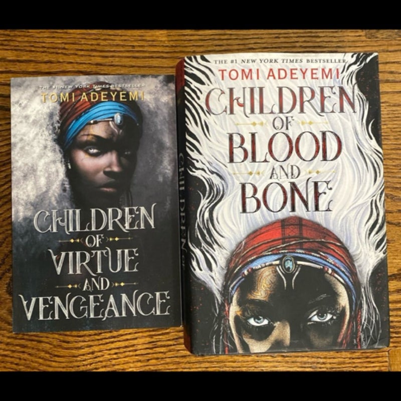 Children of virtue and vengeance SET SIGNED