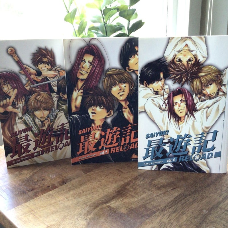 Saiyuki Reload #1,#2, #4
