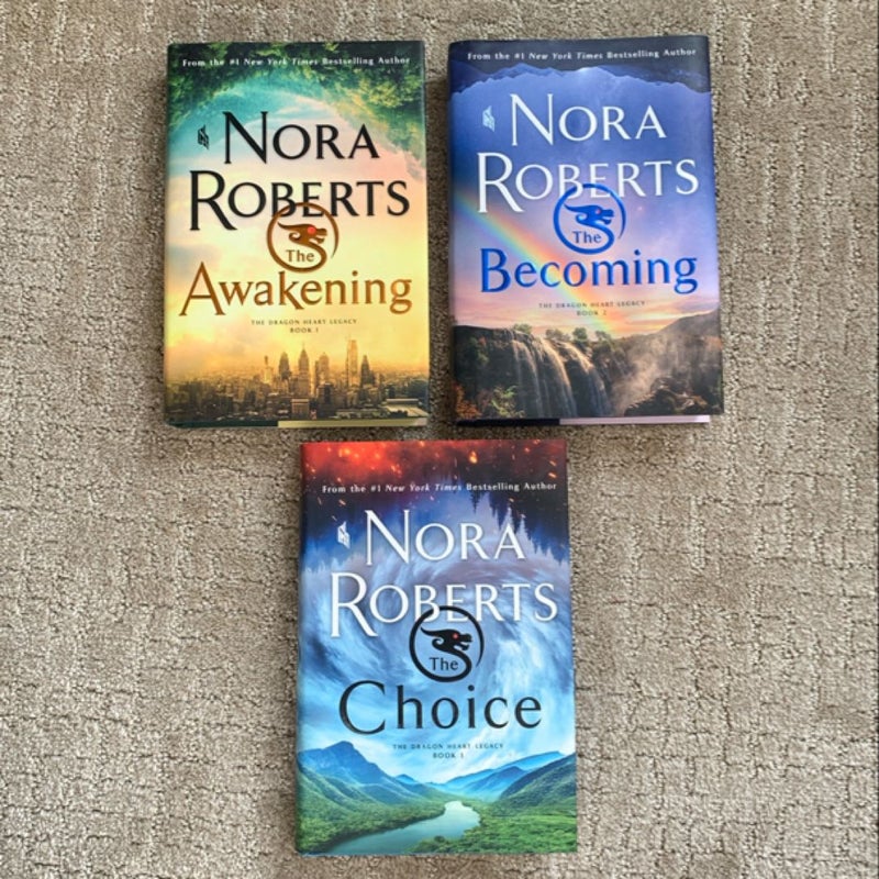 The Awakening, The Becoming, The Choice bundle (The Dragon Heart Legacy series)