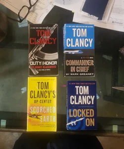Tom clancy paperback lot