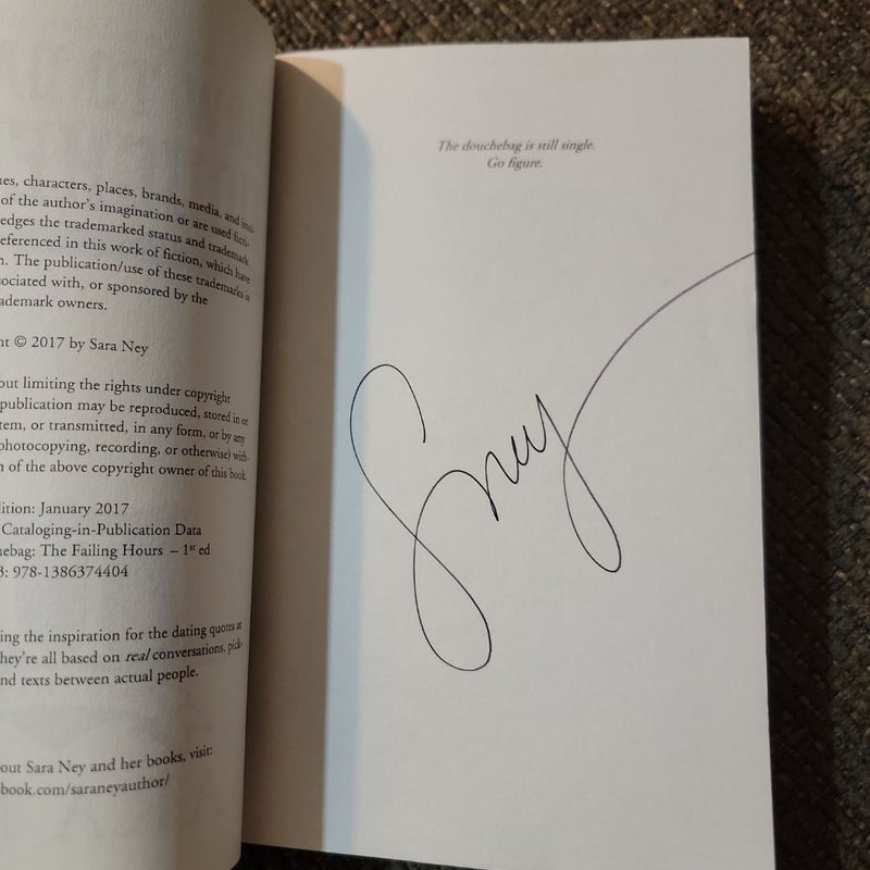 The Failing Hours (OOP & Autographed)