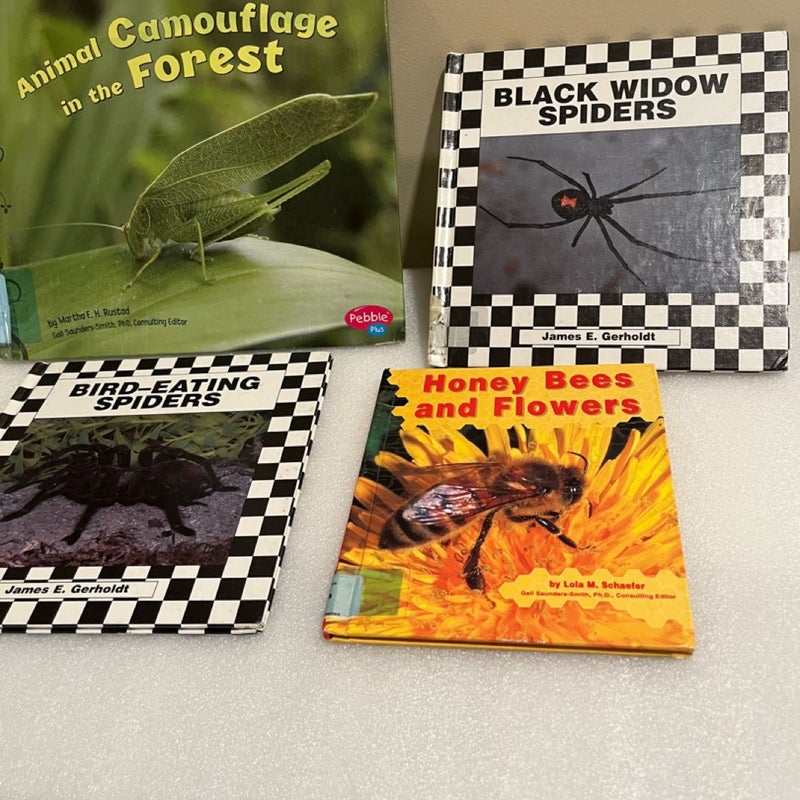 Science Bundle - Spiders, Bees, Camouflage Animals