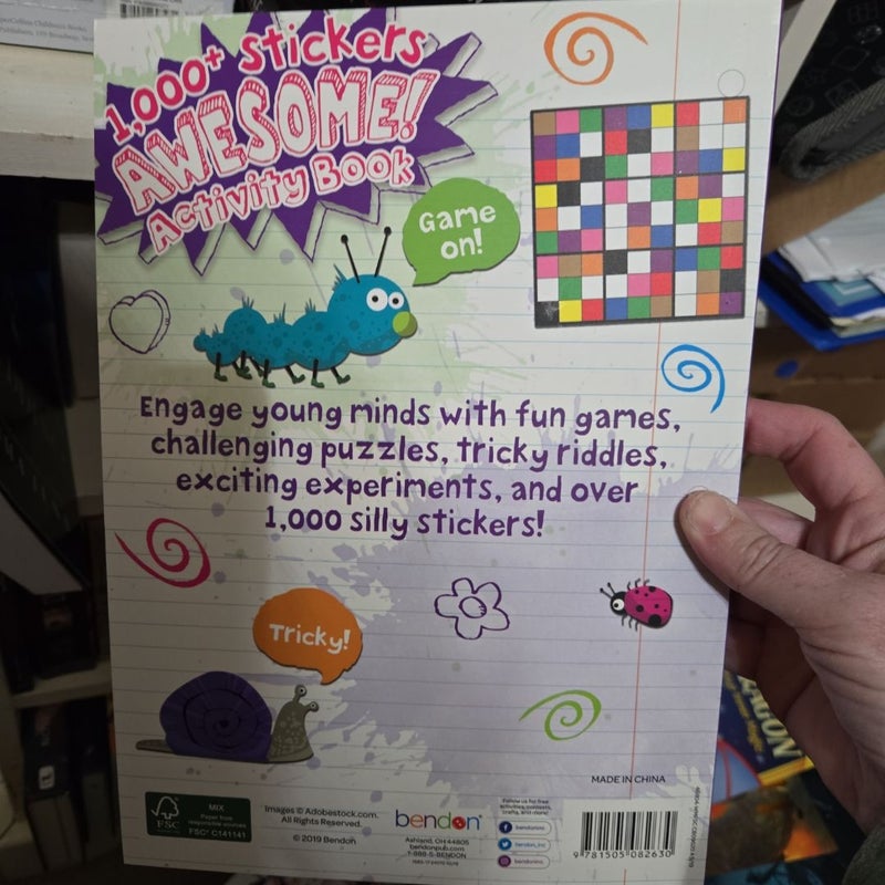 1,000+Stickers Awesome! Activity Book