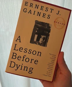 A Lesson Before Dying