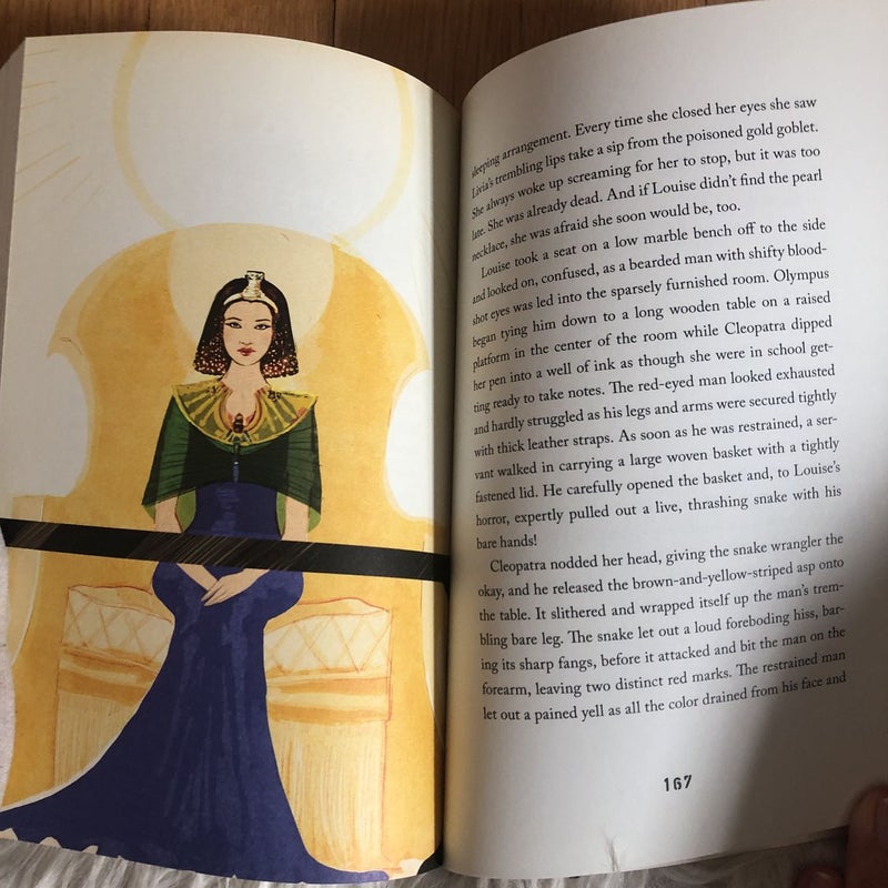The Time-Traveling Fashionista and Cleopatra, Queen of the Nile