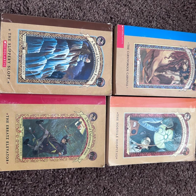 The series of unfortunate events
