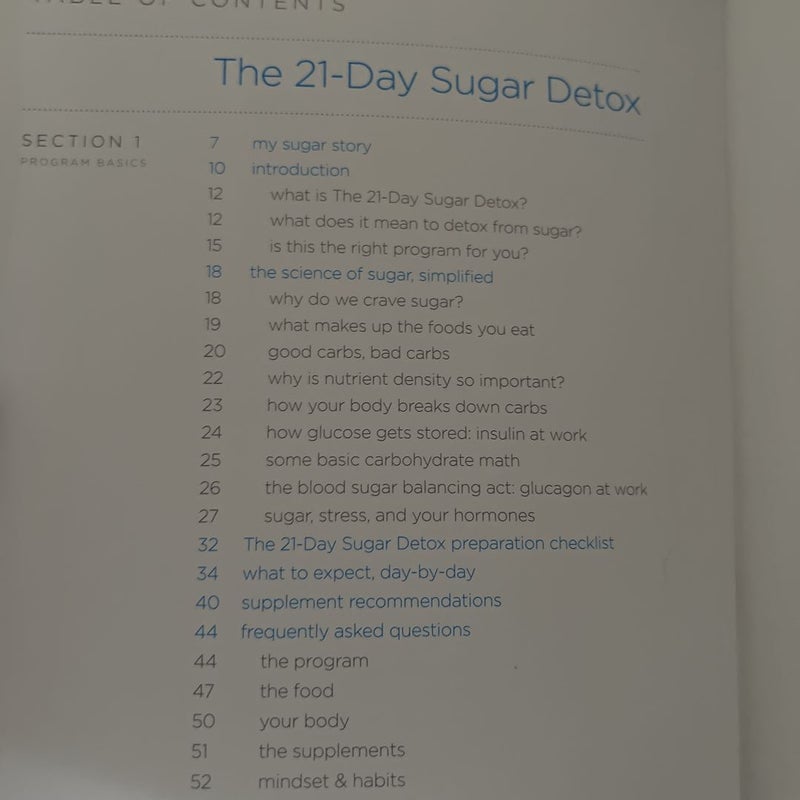 21-Day Sugar Detox (signed)