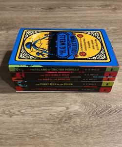 4)The Classic H. G. Wells Collection: 5-Book Paperback Boxed Set (Arcturus Classic Collections, 4)