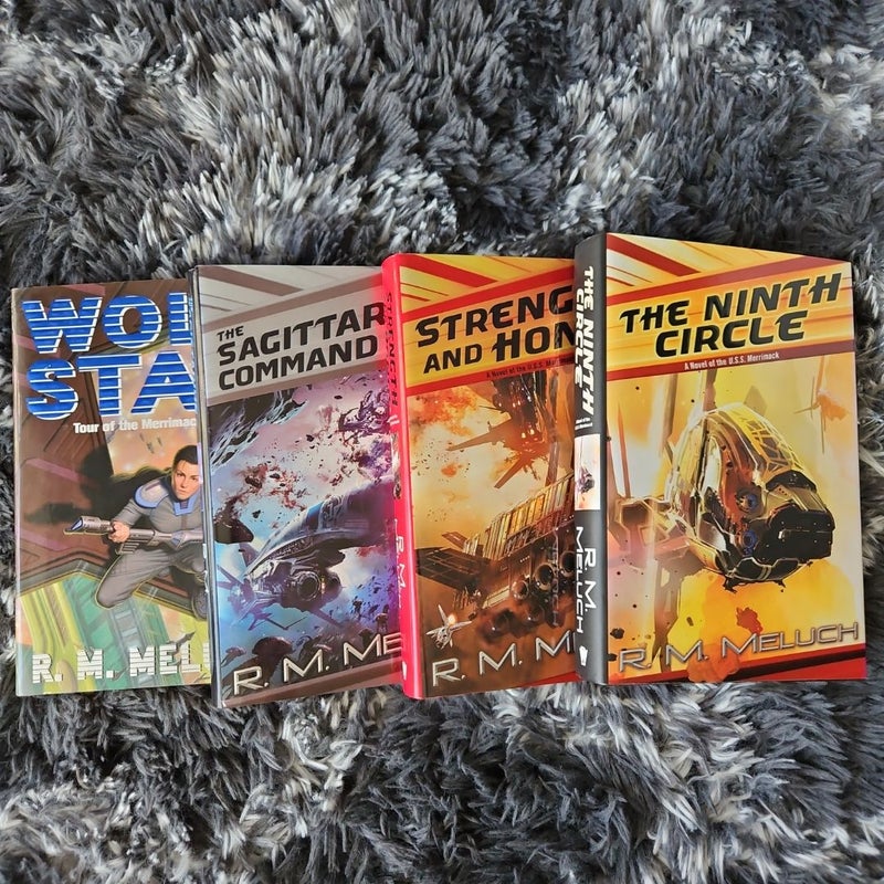 U.S.S. Merrimack Bundle of 4 books