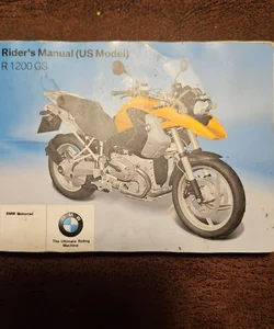 Rider's Manual (US Model) R 1200 GS