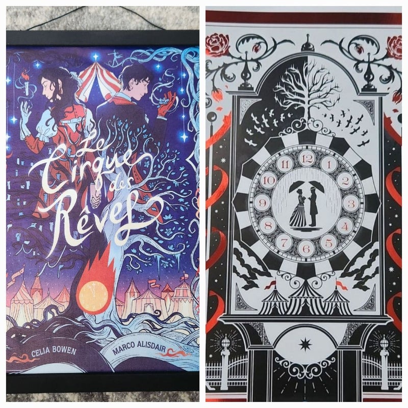Night Circus Banner and Foiled Poster Print ILLUMICRATE