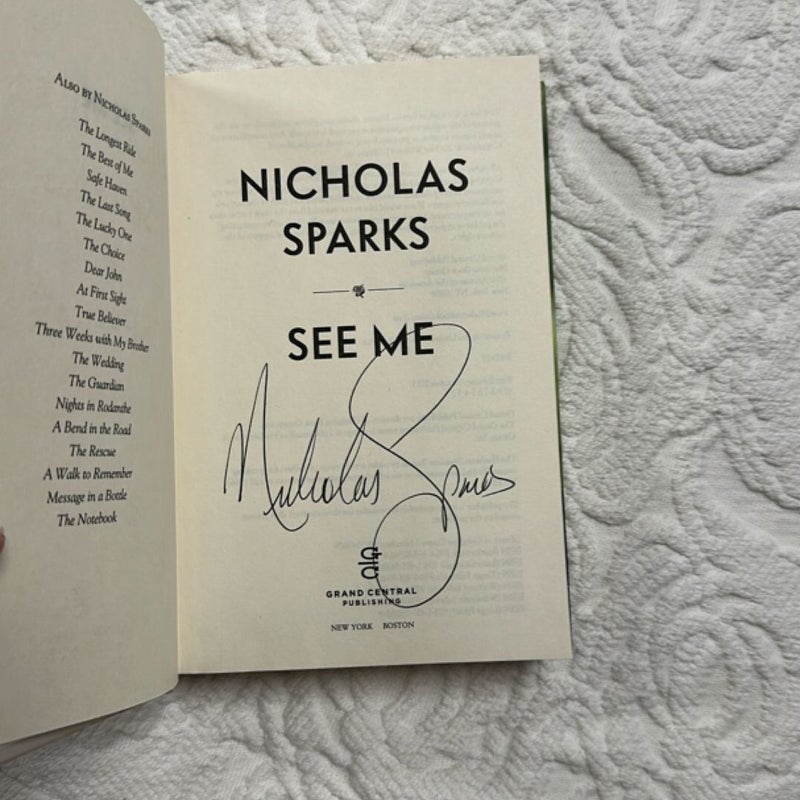 See Me (autographed)