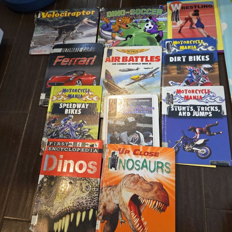 Boys books bundle 