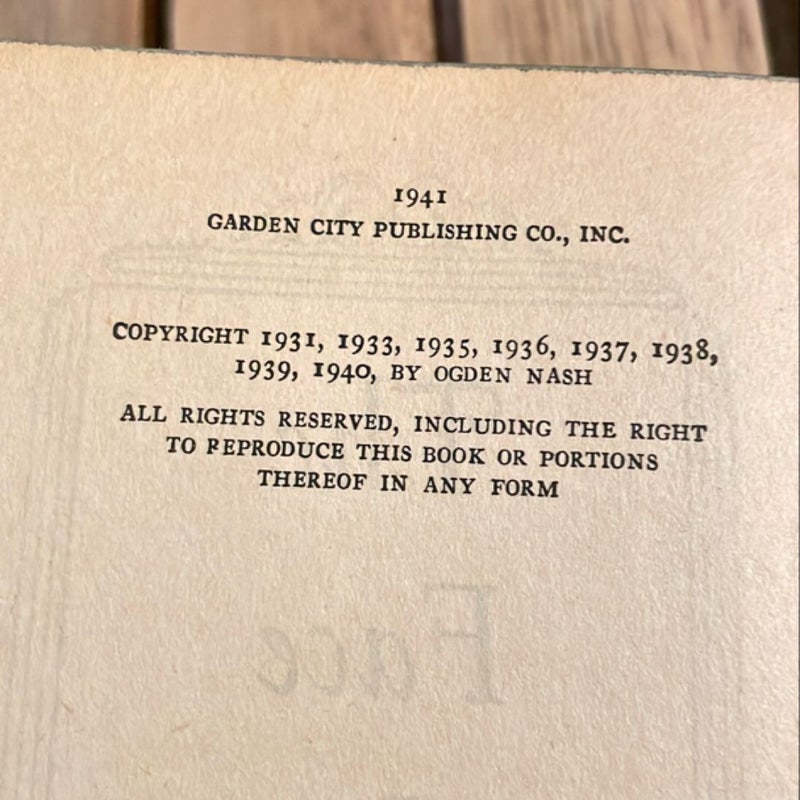 The Face is Familiar (1941)
