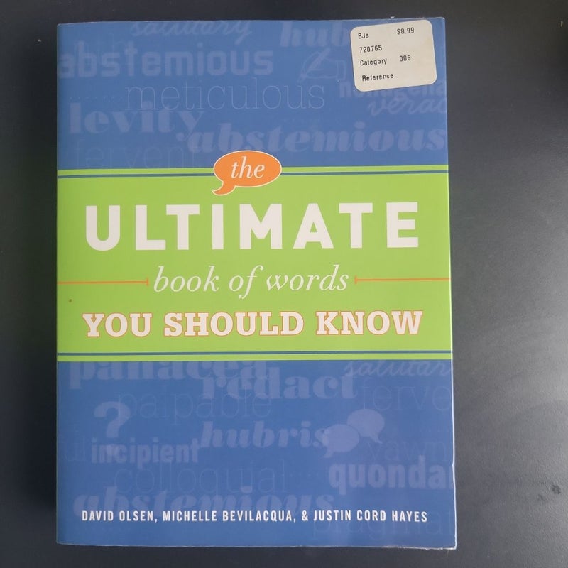 Ultimate book of words You Should Know