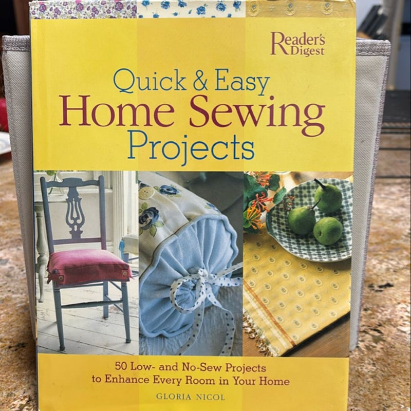 Quick and Easy Home Sewing Projects