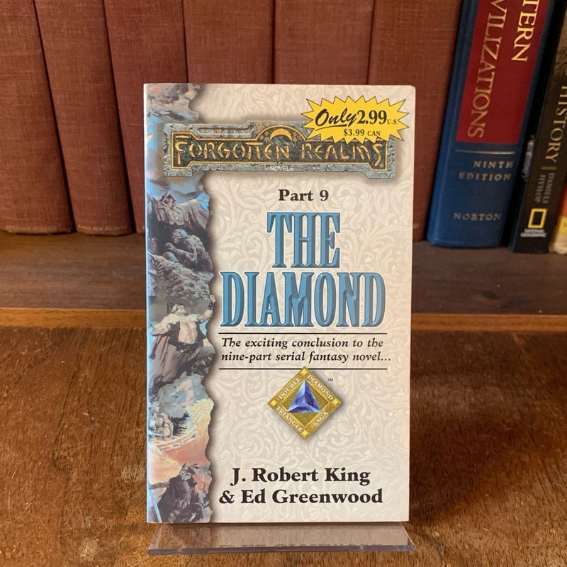 The Diamond, Double Diamond Triangle Saga 9, First Edition First Printing