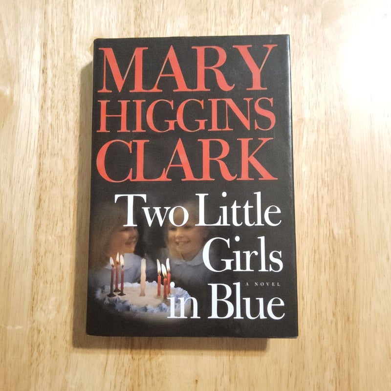 Two Little Girls in Blue