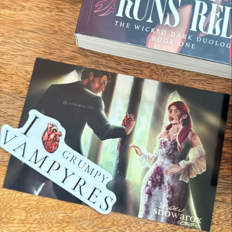 The Wicked Dark Duology (The Night Runs Red & The Day Burns Bright)