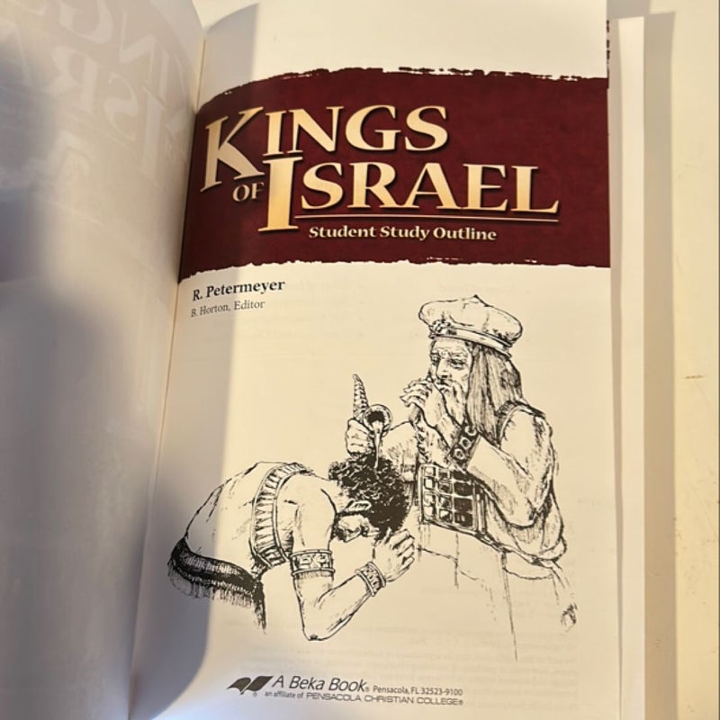 Kings of Israel Student Study Outline 