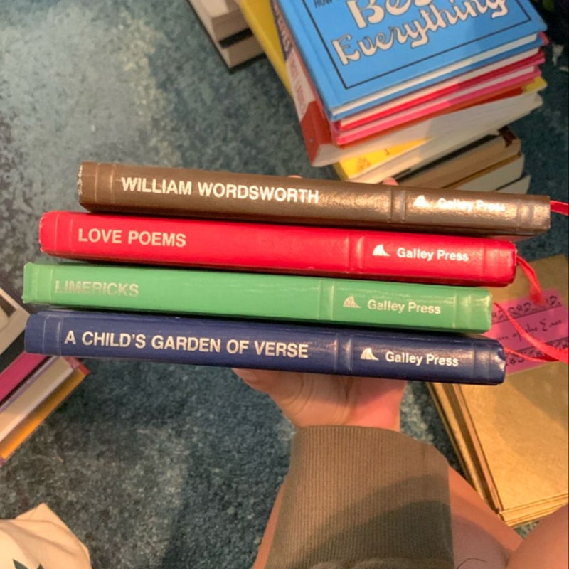 Bundle of four poetry books